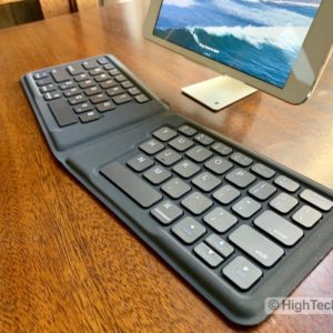 Kanex K166-1128 MultiSync Foldable Travel Bluetooth Wireless Keyboard