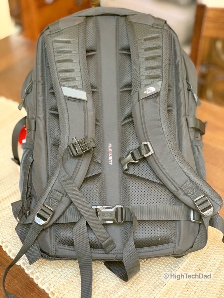 HighTechDad Backpacks.com The North Face Borealis backpack review - straps