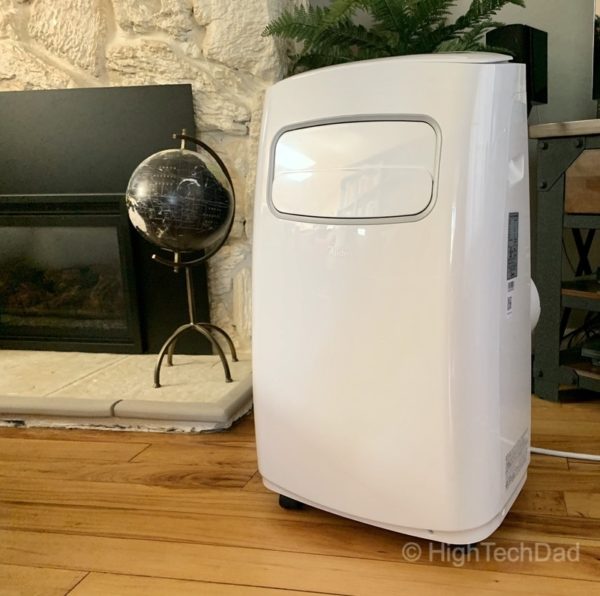 HighTechDad MIDEA portable air conditioner