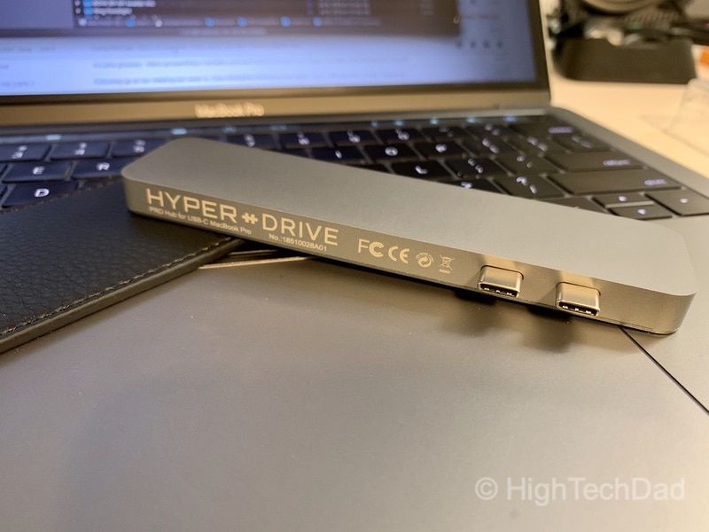 HighTechDad review of HyperDrive PRO 8-in-2 USB Type-C hub - unplugged
