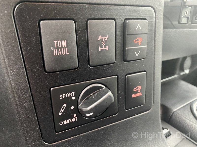 HighTechDad, Toyota Season of Giving & the 2019 Toyota Sequoia - Sport or Comfort suspension