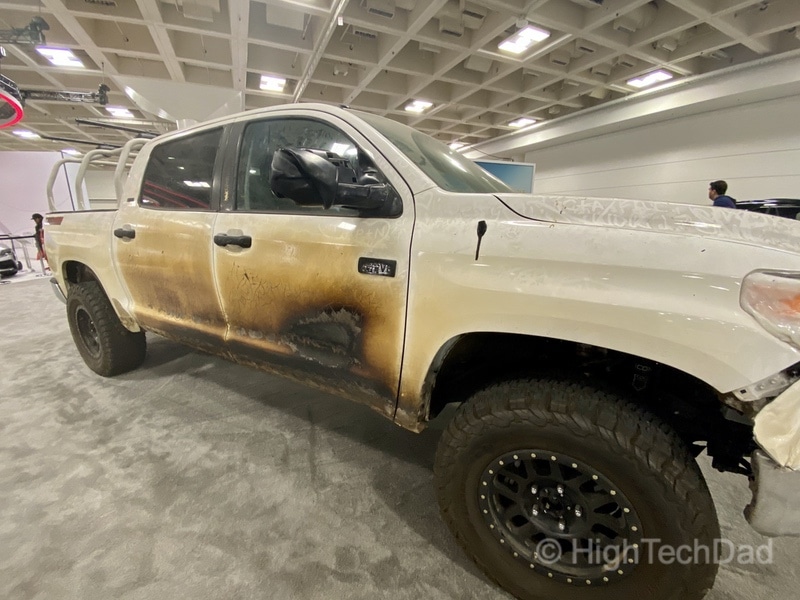 HighTechDad, Toyota Season of Giving & the 2019 Toyota Sequoia - front burned