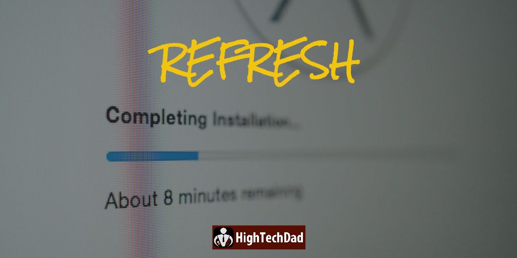 HighTechDad - do an in-place reinstall or refresh of your macOS or operating system