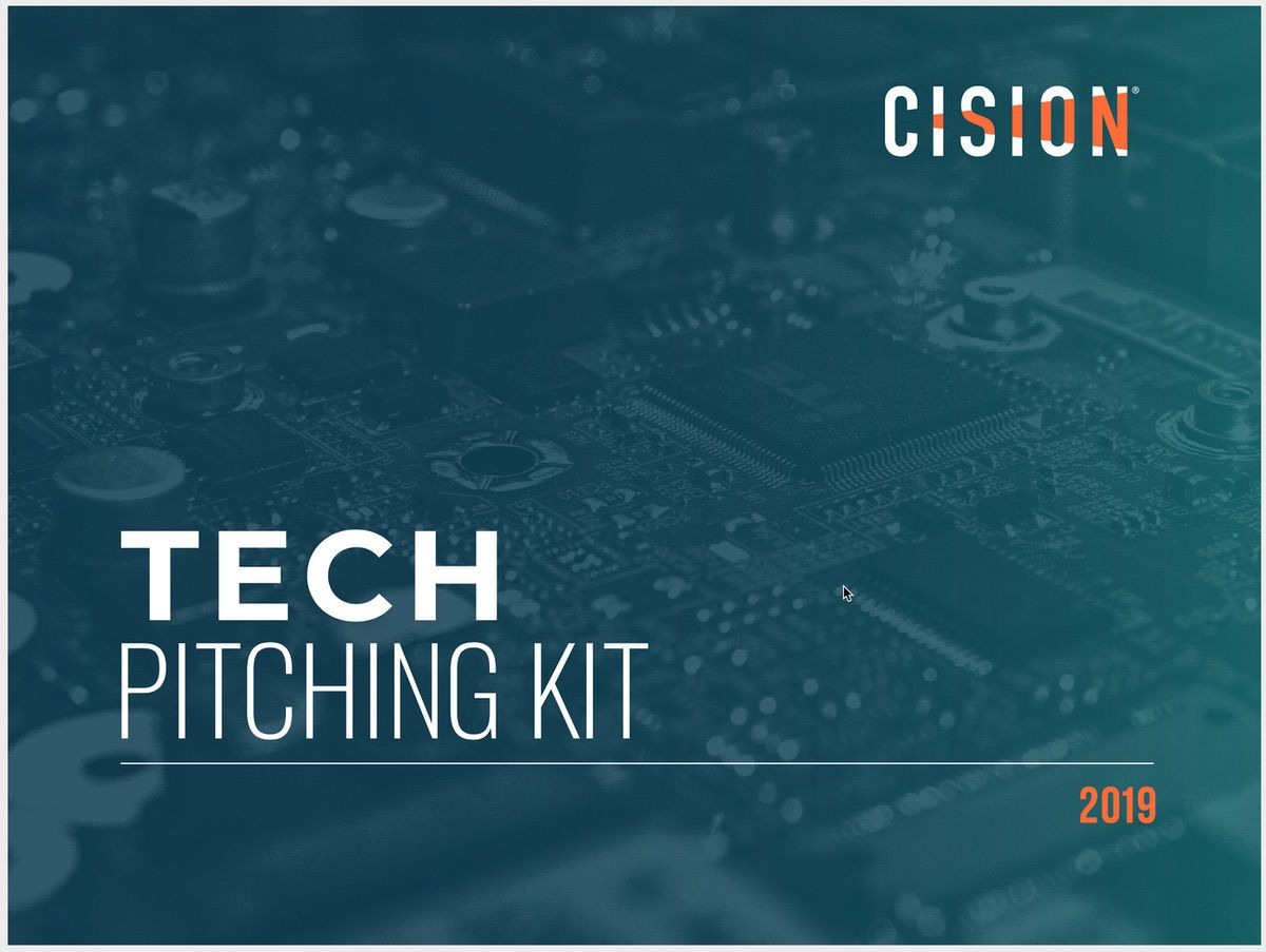 Cision 2019 Tech Pitching Kit cover