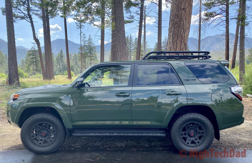 HighTechDad reviews 2020 Toyota 4Runner TRD Pro - by the lake