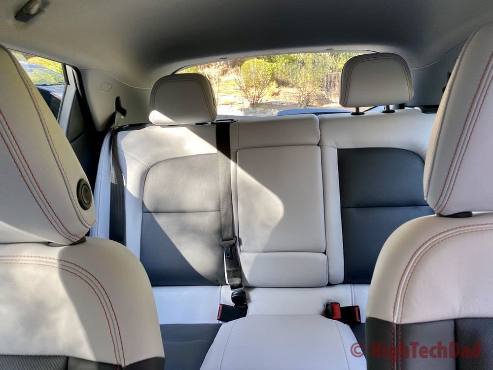 Rear seats of the 2020 Chevy Bolt