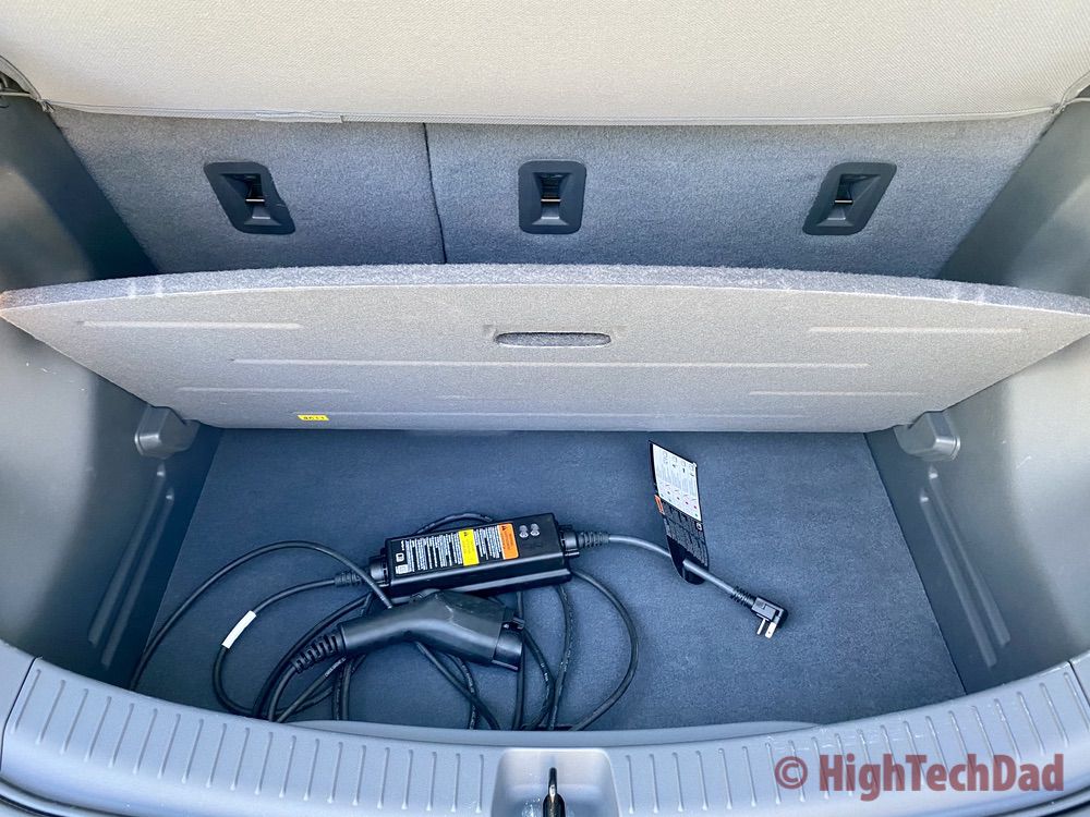 Cargo and hidden storage with charger for the Chevy Bolt