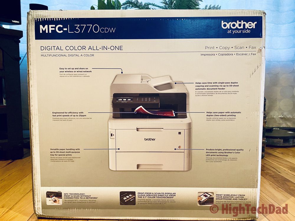 Brother MFC-L3770CDW Laser vs Brother MFC-L8905CDW [MFC-L8895CDW, MFC-L8900CDW]  Side-by-Side Printer Comparison 