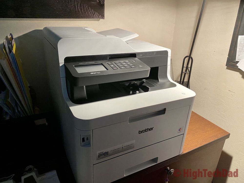 HighTechDad review - Brother MFC-L3770CDW printer