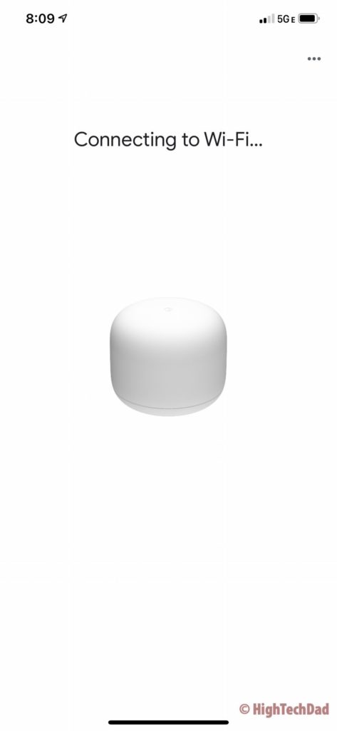 Connecting to Wifi - Google Home & Nest Wifi