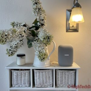 HighTechDad review of Nest Audio Smart Speaker