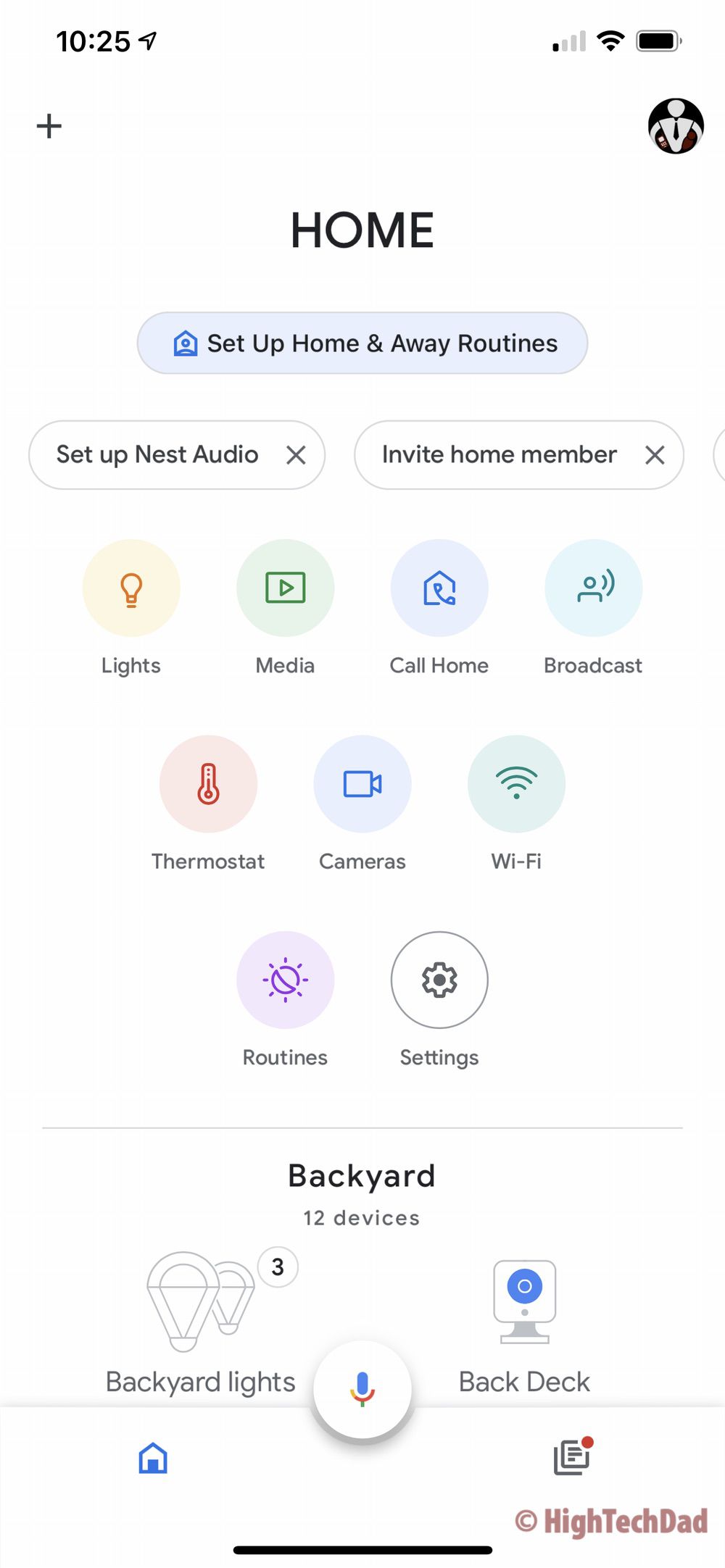 What cameras fully integrate with the Google Home app