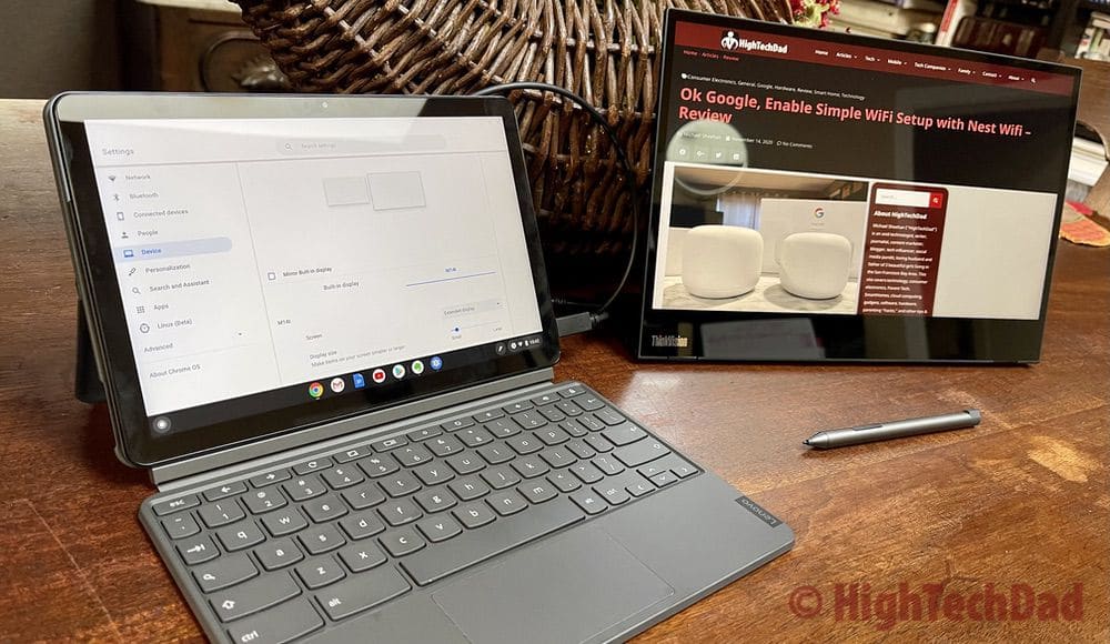 Lenovo Chromebook Duet - HighTechDad review