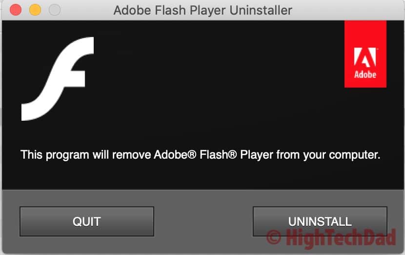 HighTechDad How to Uninstall Adobe Flash Player Mac 5 - HighTechDad™