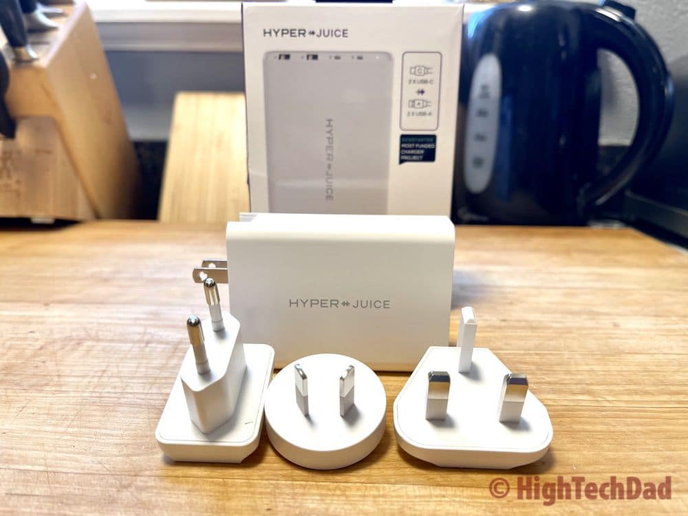 HyperJuice GaN 100W charger - HighTechDad Review