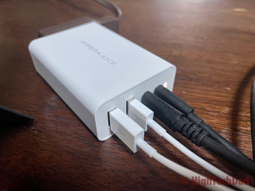 HighTechDad Review - HyperJuice GaN 100W USB-C Charger