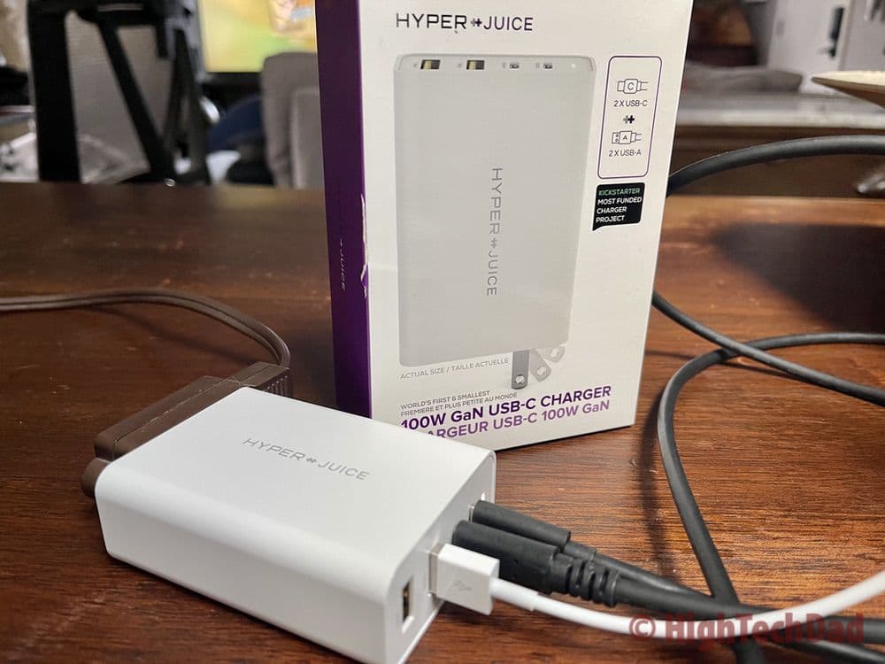 HyperJuice GaN USB-C Charger - HighTechDad review