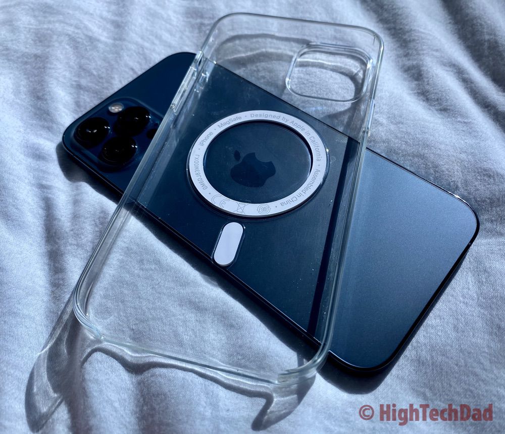 iPhone 12 Pro Max & clear MagSafe case - HighTechDad review