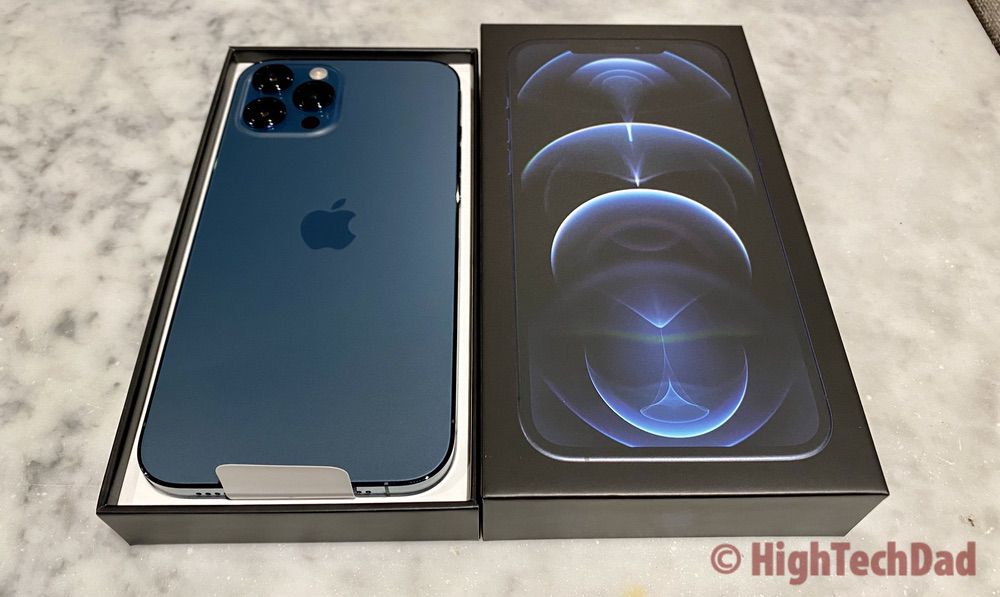 iPhone 12 Pro Max in the box - HighTechDad review