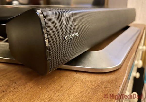 Creative Stage V2 soundbar - HighTechDad review