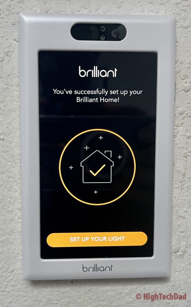 Connected to existing Brilliant Home - Brilliant Smart Home Control - HighTechDad review