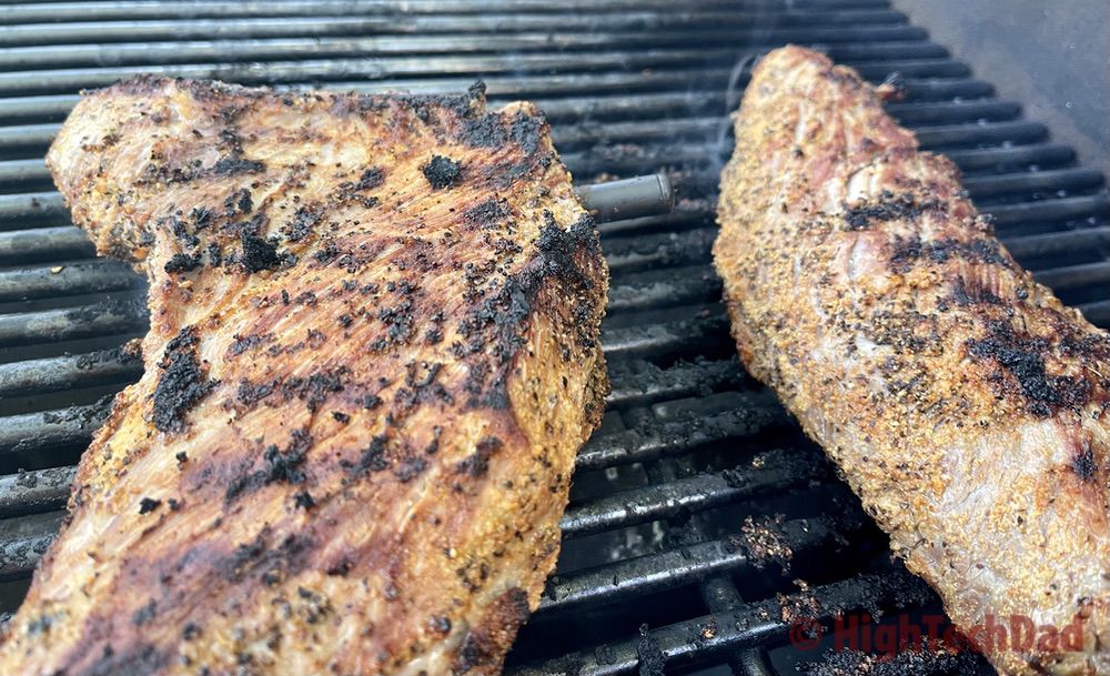 Grilling - Yummly Smart Thermometer - HighTechDad review