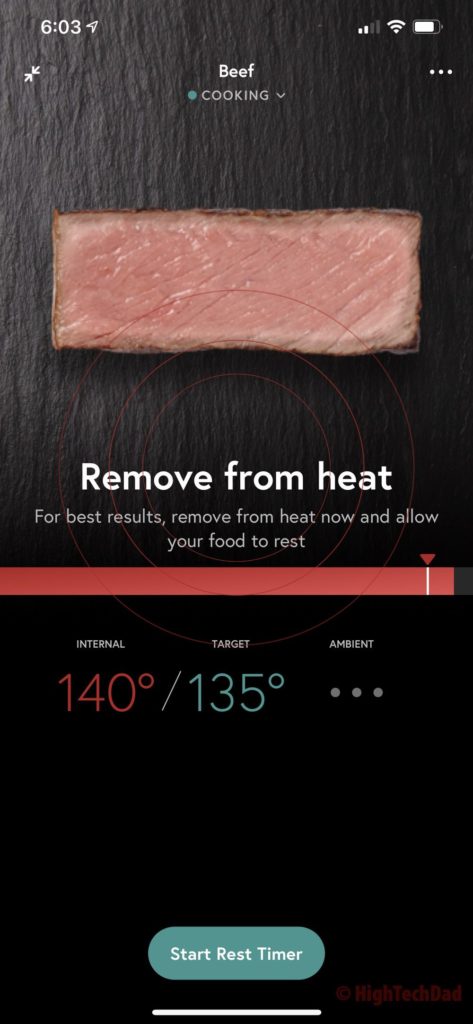 Yummly Premium Wireless Smart Meat Thermometer Cooks Meat Perfectly