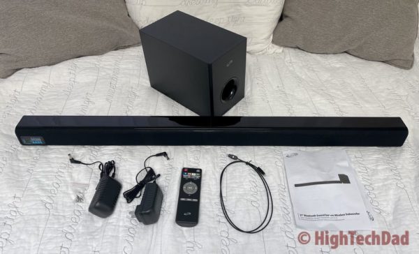 HighTechDad iLive soundbar ITBSW399B review 3 - HighTechDad™