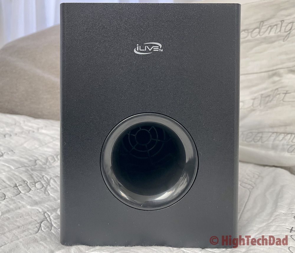 Wireless Subwoofer- iLive HD Sound Bar - HighTechDad review