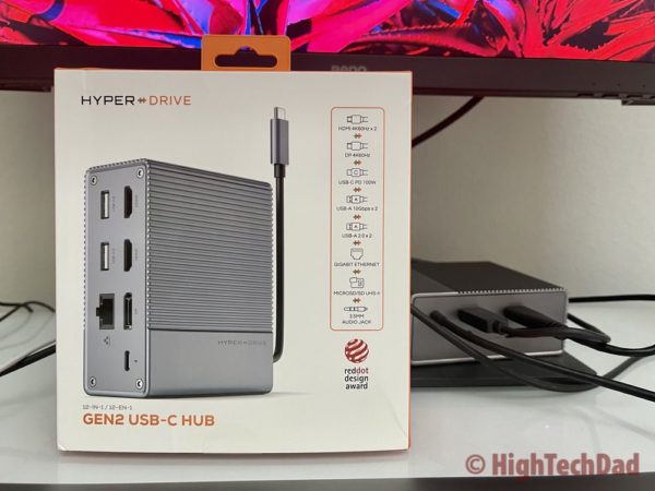 HyperDrive GEN2 USB-C docking station and hub