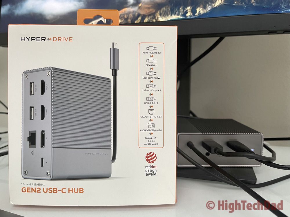 Box & Hub - HyperDrive 12-port USB-C Docking Station - HighTechDad review