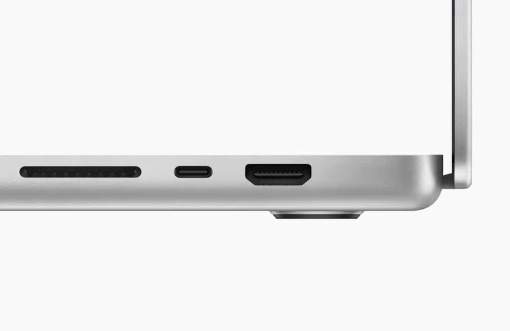 New ports on MacBook Pro