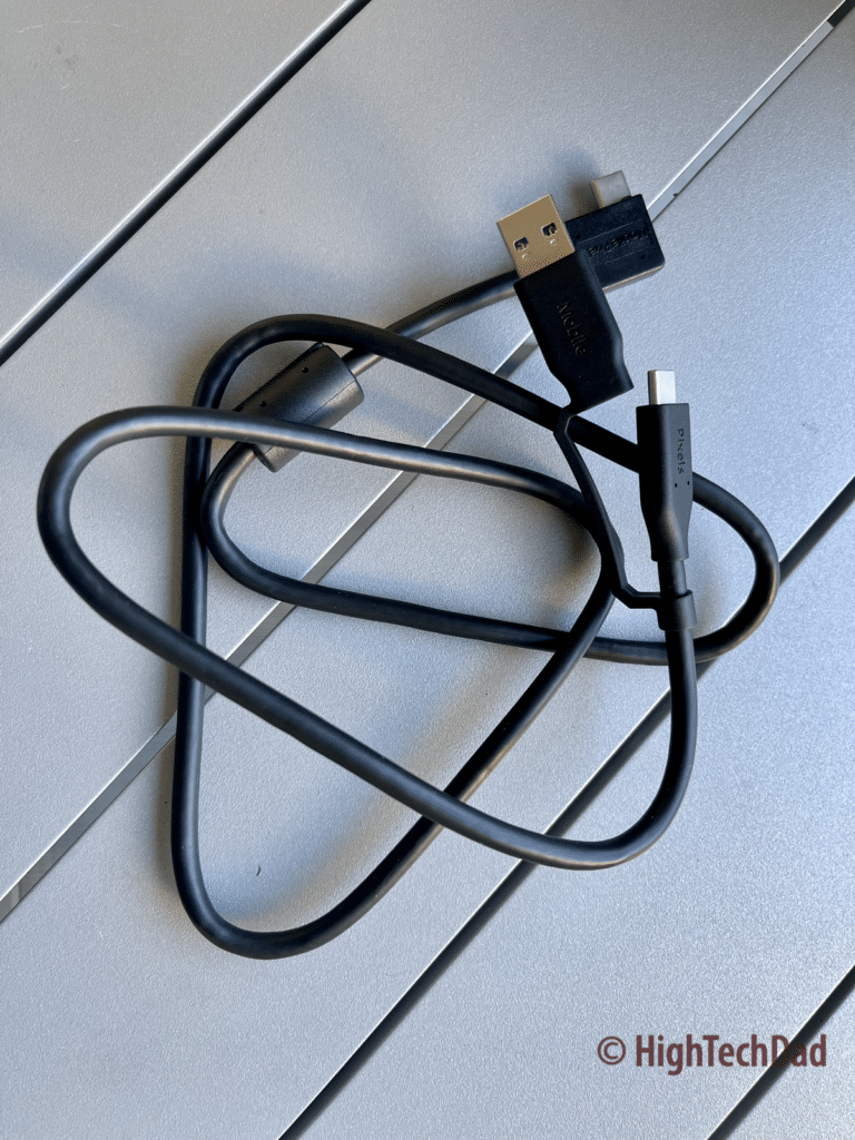 USB cable - Mobile Pixels DUEX Lite - HighTechDad review