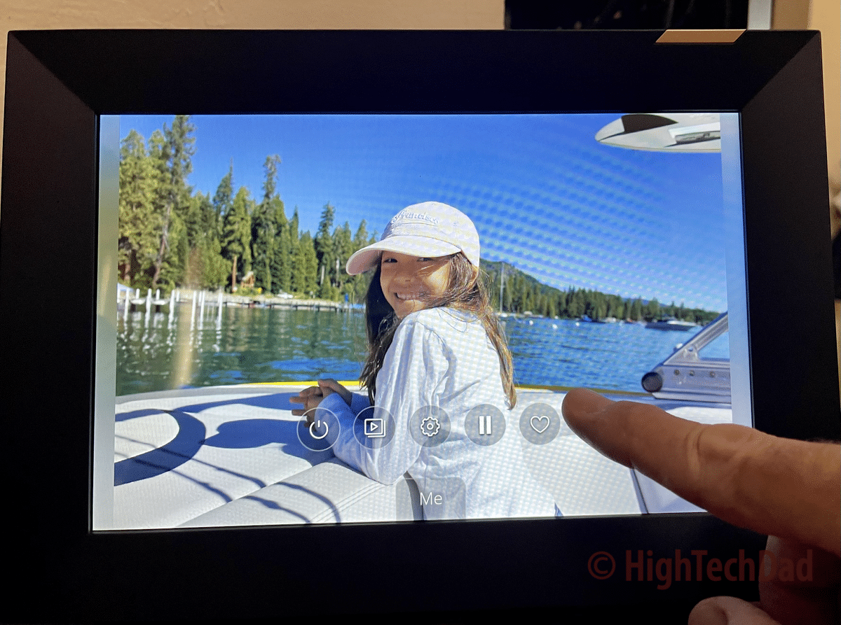 Nixplay 10.1-inch Touch Screen Smart Photo Frame - HighTechDad review