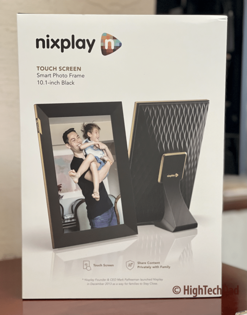 In the box - Nixplay 10.1-inch Touch Screen Smart Photo Frame