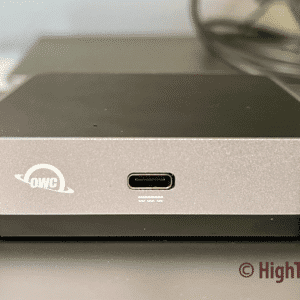 Front - OWC USB-C Travel Dock - HighTechDad Review