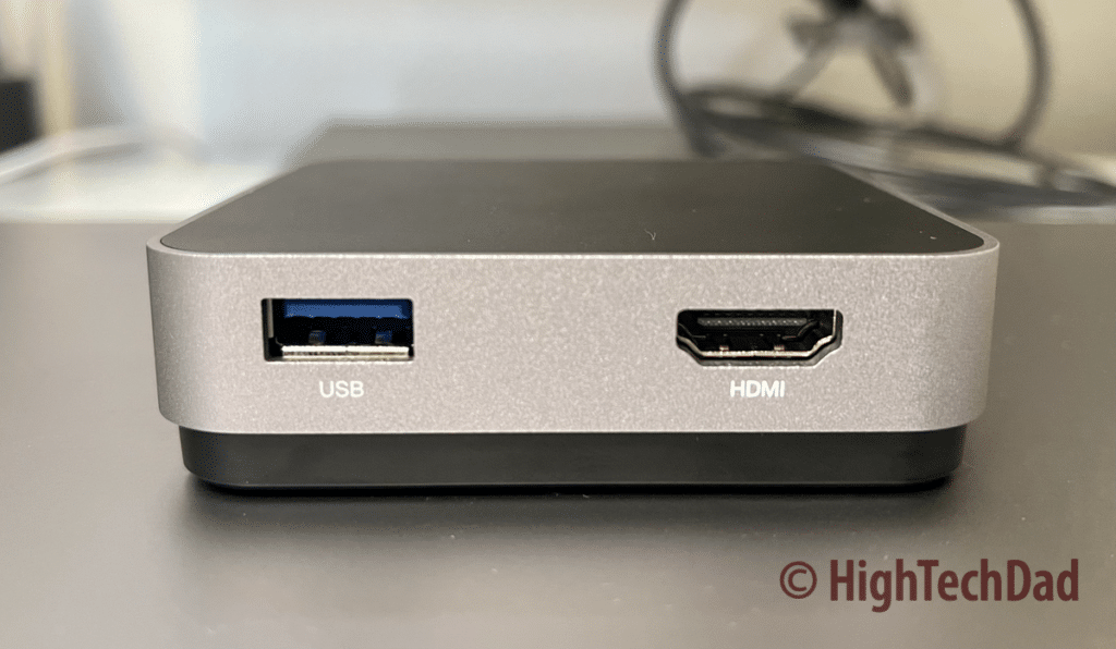 HDMI & USB - OWC USB-C Travel Dock - HighTechDad Review