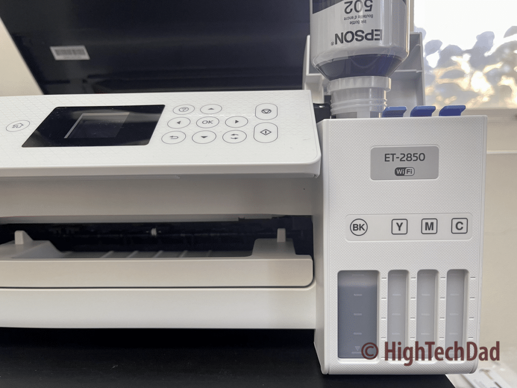 A Supertanker of Ink Inside the Epson EcoTank ET-2850 Printer