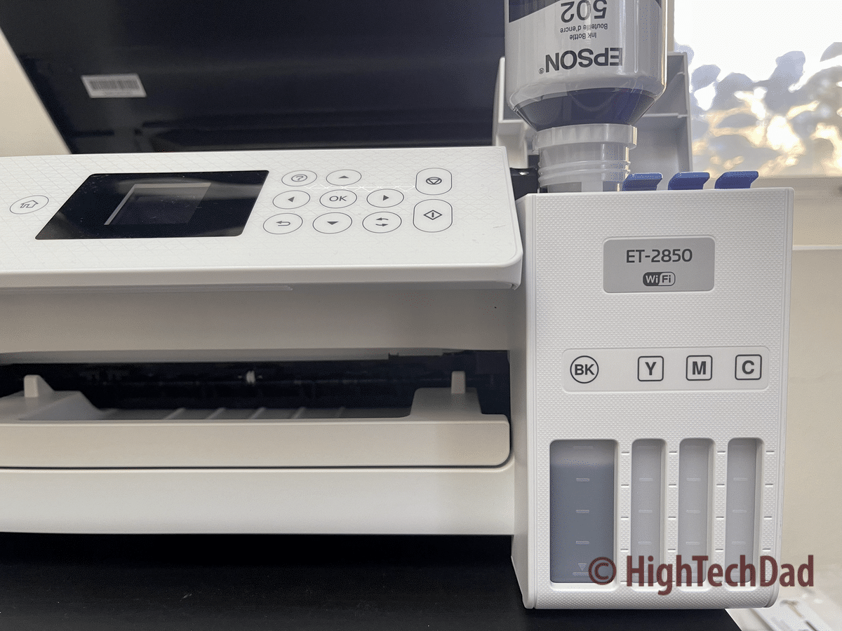 A Supertanker of Ink Inside the Epson EcoTank ET-2850 Printer - Review -  HighTechDad™