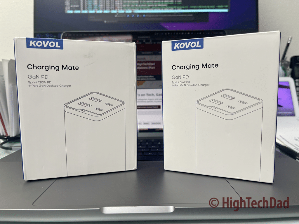 In the box - Kovol GaN Charging Mate chargers - HighTechDad Review