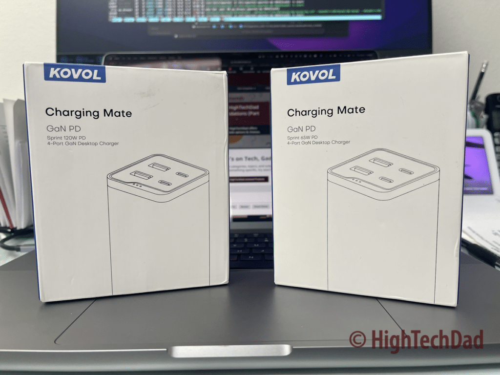 In the box - Kovol GaN Charging Mate chargers - HighTechDad Review 