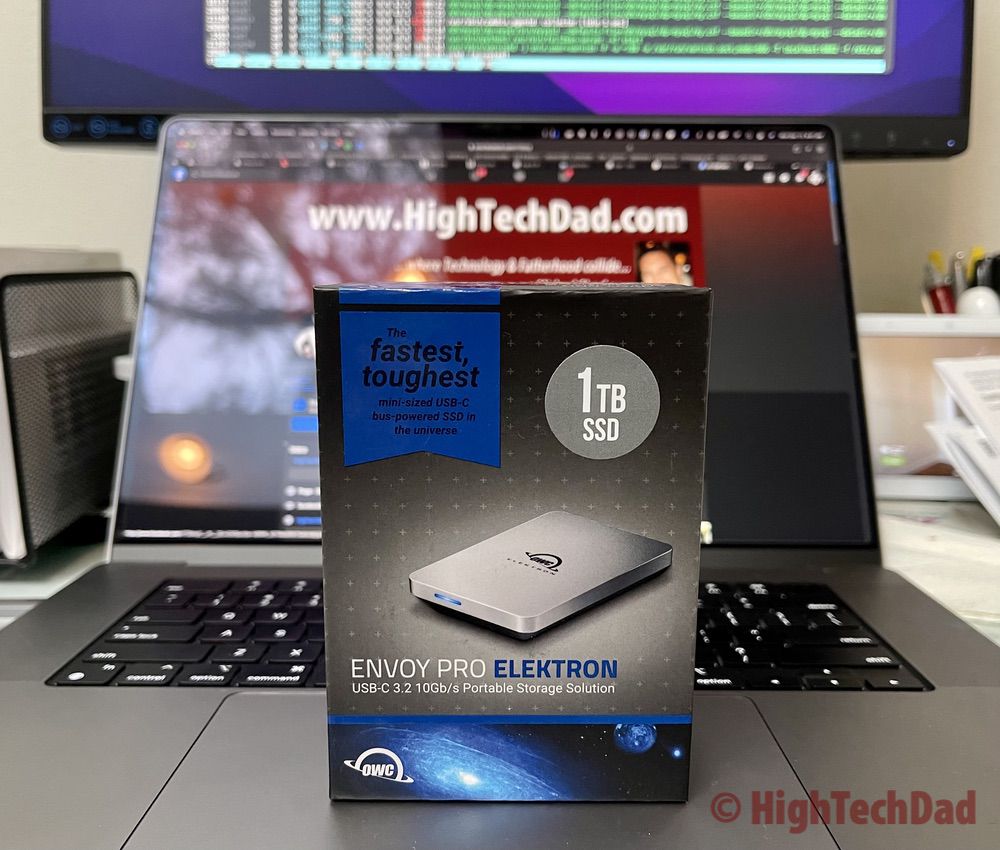 In the box - OWC Envoy Pro Elektron SSD - HighTechDad review
