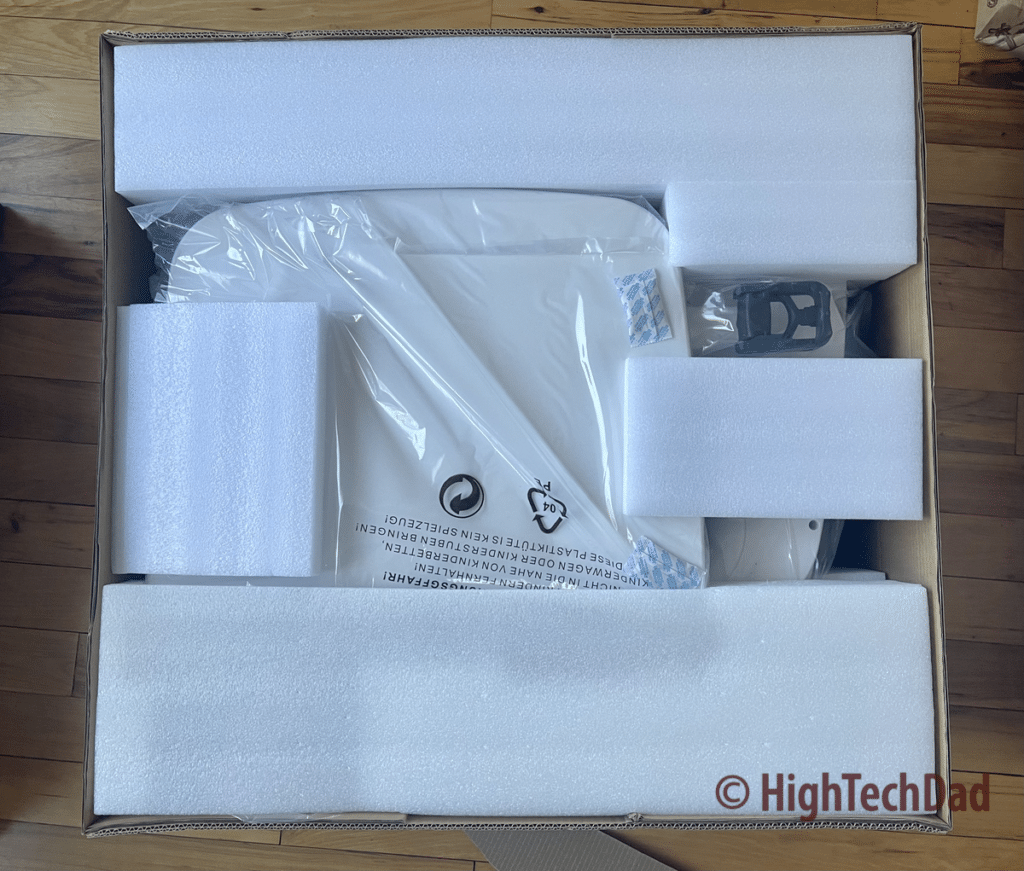 Carefully packaged - Flexispot Deskcise Pro - HighTechDad review