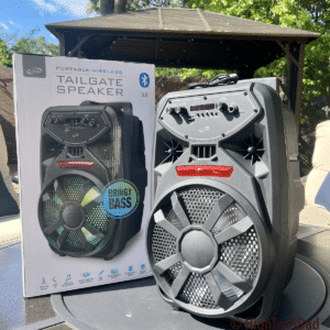 Box & Speaker - iLive Bluetooth Tailgate Party Speaker - HighTechDad review
