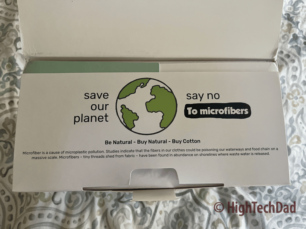 Say no to microfibers - California Design Den sheets - HighTechDad Review