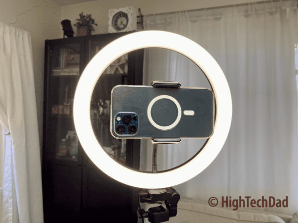 HighTechDad TONOR TRL 20 ring light review 12 - HighTechDad™