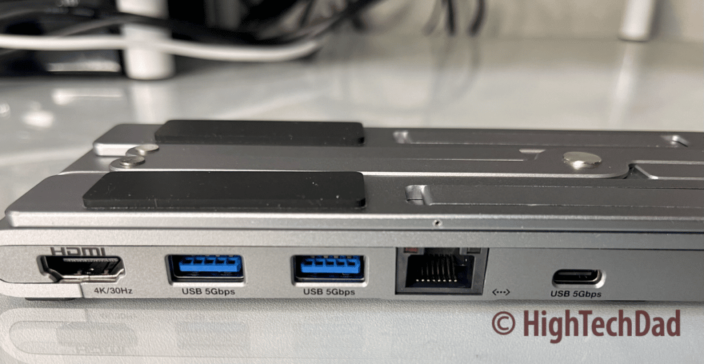 Ports - IOGEAR Dock Pro Review - HighTechDad
