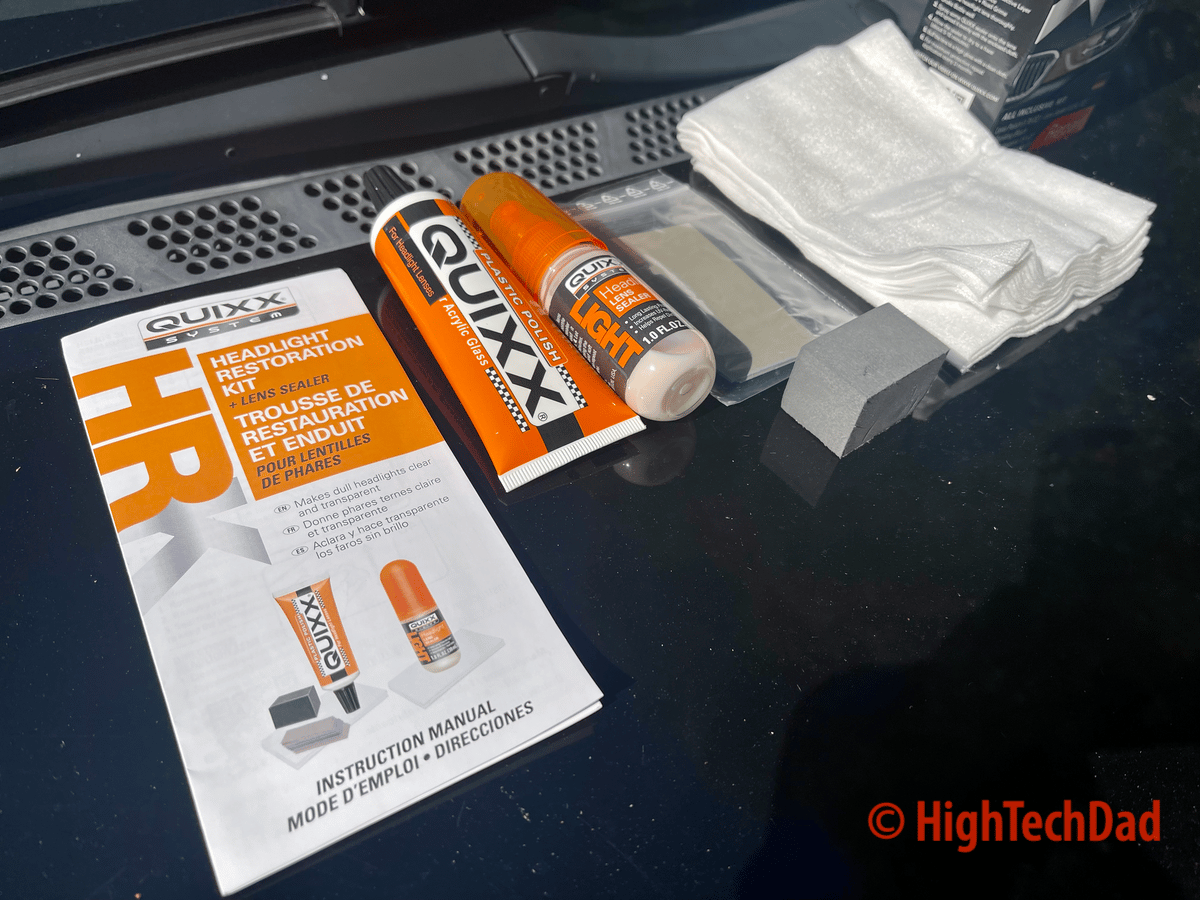 How To a "QUIXX" Way to Make your Headlights Bright Again QUIXX