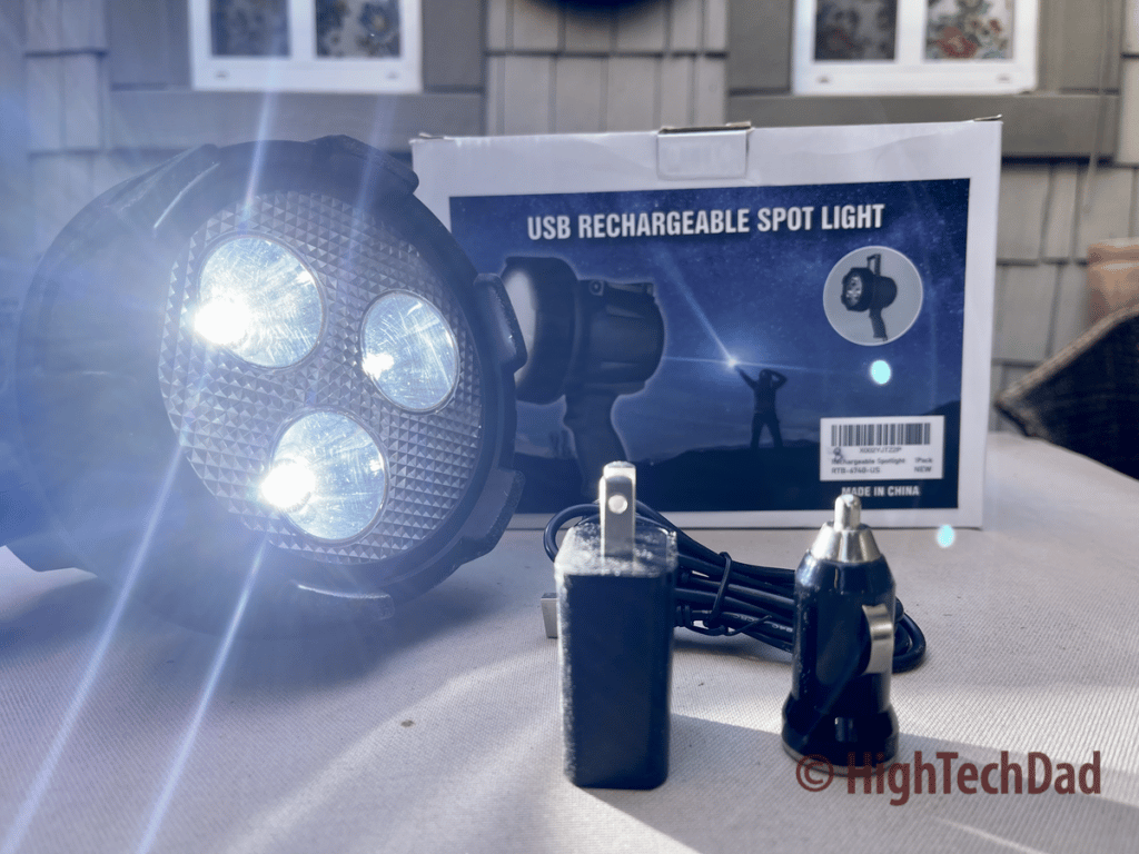 Spotlight on - HOKOLITE Spotlight & Camping Lantern - HighTechDad Review