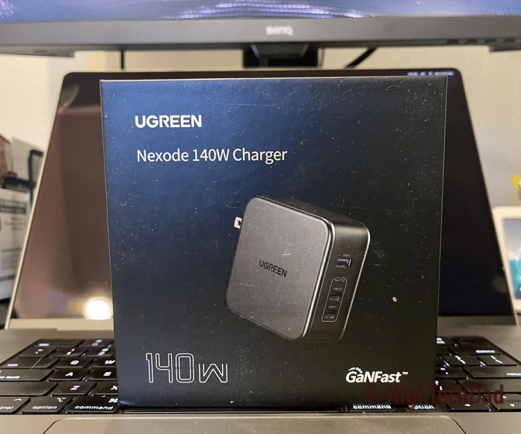 140W Charger in the box - UGREEN Nexode GaN USB Chargers - HighTechDad review